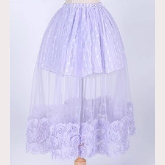 Floral Rendezvous Lolita Petticoat / Hair Clip by Urtto (UR17A)